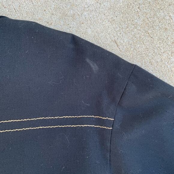 St. John Sport black and gold toggle zip up jacket SMALL - Picture 7 of 7